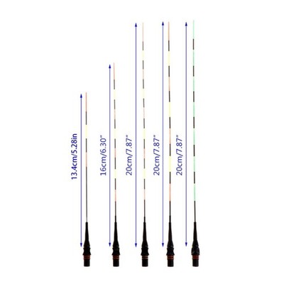 Fishing Float Electronic Tail 3#7#9# Optional LED Light Night Luminous Tackle Re