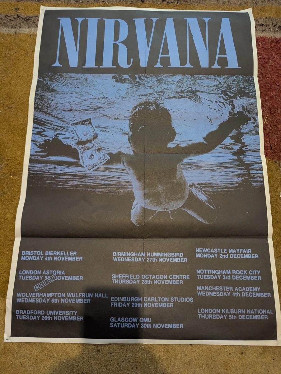 Nirvana Memorabilia Posters for sale | eBay UK