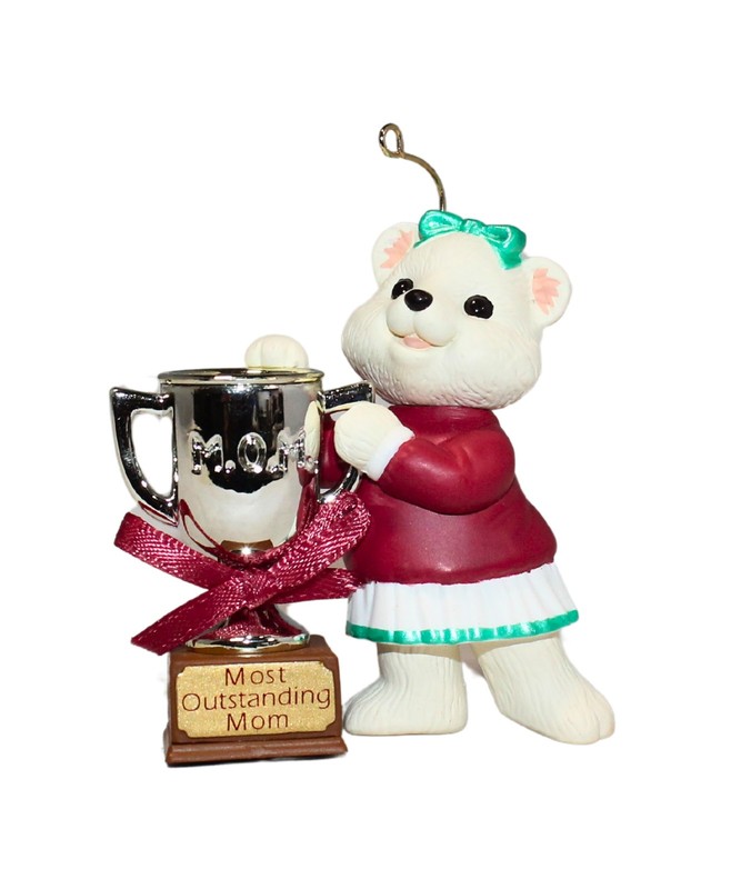 Hallmark Ornament: 1994 Mom, QX5466, Non-Mint Box