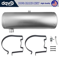 Silver Gas Fuel Tank Aluminum Cylinder 6x20 2 18 Gal For Dune Buggy Motorcycle Silver Gas Fuel Tank Aluminum Cylinder 6x20 2 18 Gal For Dune Buggy Motorcycle