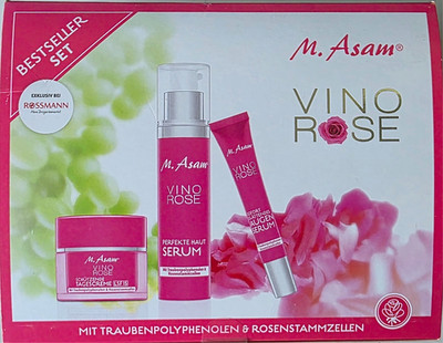 M. ASAM Pflegeset, Tagescreme, Perfekte Haut Serum und Augenserum, NEU/OVP