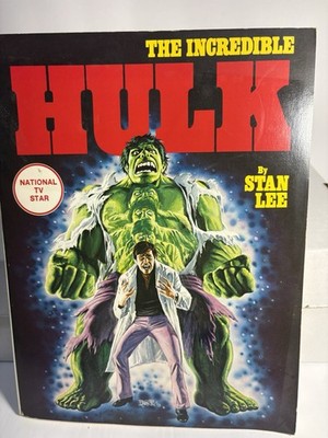 The Incredible Hulk by Stan Lee, Boris Cover, Marvel 1978, 1st Print