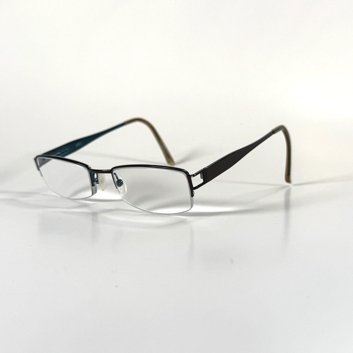 OGI Eyewear 7173/23 Marbled Green Grey Acetate Eyeglasses Frames 50-16-140 Japan NEW OGI 7173 Col. 2229 Blush Medley EYEGLASSES GLASSES 50-16  main image 3