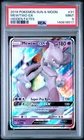 2019 POKEMON SUN & MOON HIDDEN FATES #31 MEWTWO GX PSA 9