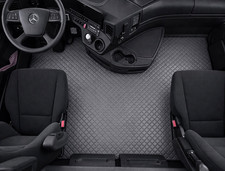 Tapis de sol en cuir pour Mercedes Actros MP4 MP5 L siège gris
