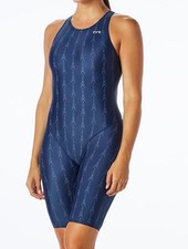 TYR Tech Suit Aerofit Shortjohn U12 Compliant Fusion 2 28 XS Kneeskin Swimsuit