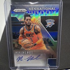 2019-20 Panini Prizm - Sensational Signatures Nerlens Noel #SS-NNL Silver Prizm