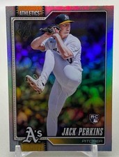 2026 Topps Jack Perkins Rainbow Foil #206 RC Athletics