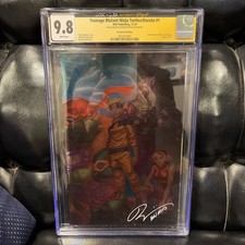 CGC 9.8 TMNT/Naruto #1 IDW 1/24 SS Kincaid Ninja Turtles & Naruto Crossover