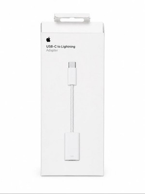 Apple USB-C to Lightning Adapter MUQX3AM/A Genuine OEM White