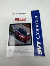 1998 Ford Svt Contour Owners Guide Supplement First Edition 1998 Ford Svt Contour Owners Guide Supplement First Edition