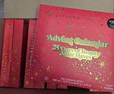 Sephora Favorites Advent Calendar 25 Days Of Beauty Holiday LIMITED Edition 2025