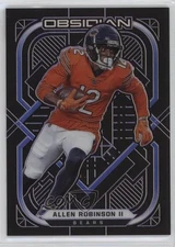 2021 Panini Obsidian Electric Etch Purple 43/100 Allen Robinson II #15 3n1