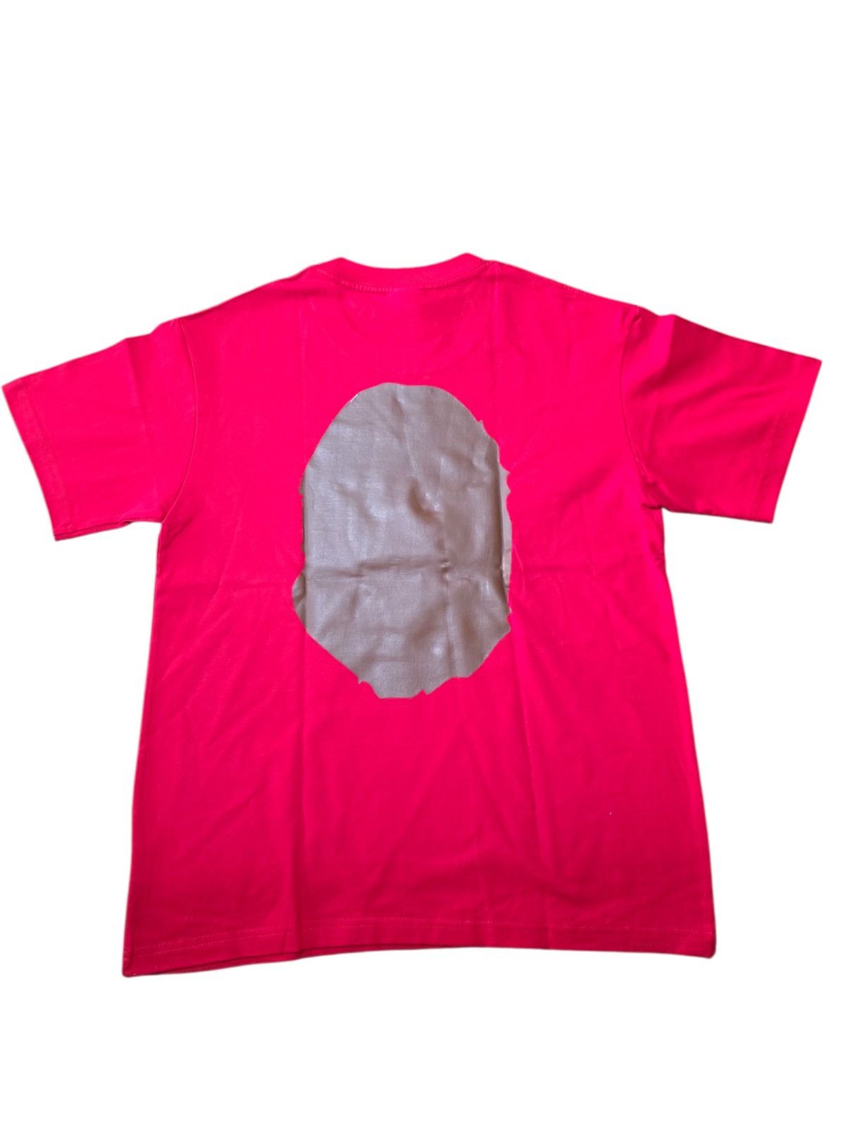 BAPE Big Ape Head T-shirt Red A Bathing Ape Small New With Tags thumbnail 6