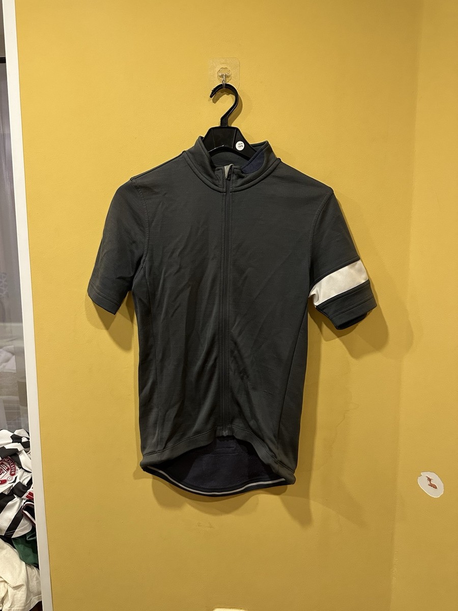 Rapha Classic Jersey Cycling Merino Wool Burgundy Shirt Short