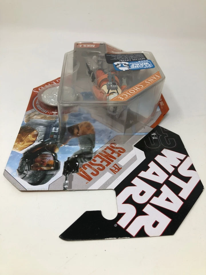 Figura de acción moneda de plata Zev Senesca figuras básicas 30 aniversario de Star Wars Foto 3 de 4