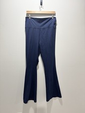 DSG Women  s Navy Blue Activewear Kick Flare Leggings Comfy Size Large