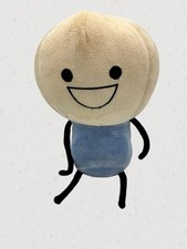 Figura de palo de juguete de peluche tipo camisa azul cianuro y felicidad Explosm 12"