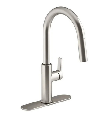 #ad Kohler R38473 LVS Rodean Pull Down Kitchen Faucet Stainless Steel NEW $117.99