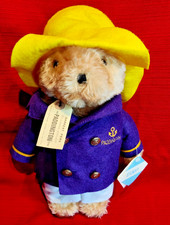 VTG Paddington Bear Sailor Yellow Hat Darkest Peru Eden Toys 13.5  Plush Doll