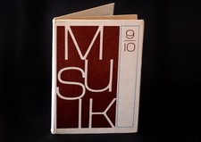 DDR Schulbuch Musik Klasse 9/10 VEB Musikunterricht Schule 1972 *