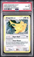 Pokemon 2008 Pokemon D & P Dragonite-Holo Legends Awakened #2 PSA 6 EX-MT on eBay