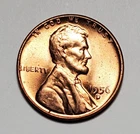 1956 D LINCOLN WHEAT PENNY UNC #C9025