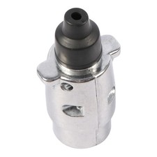 1x 7 Pin Trailer Plug Metal 12v 7 Pin Plug Socket Connectors 979698