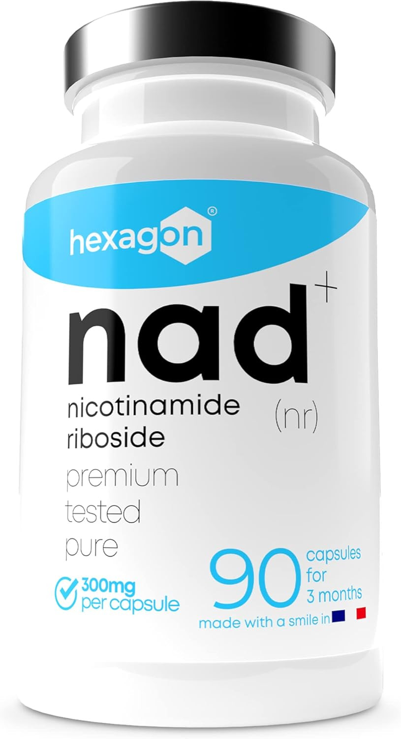 NAD+ Nicotinamide Riboside Chloride 300Mg - +3 Mesi Di Cura - NAD Booster - Anti