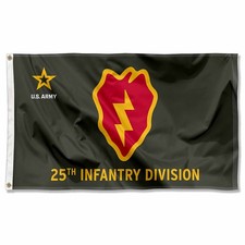 US Army 25th Infantry Division Flag Large 3x5