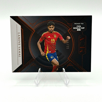 Panini 2025-26 Noir Road to FIFA World Cup Lamine Yamal Spain #156 /99