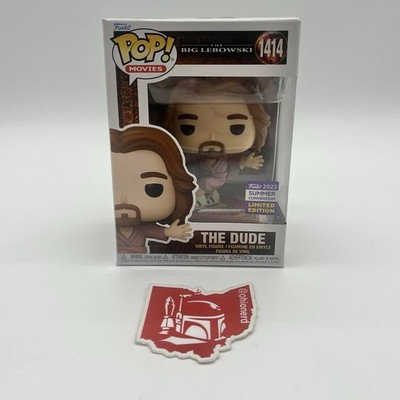 Funko Pop Vinly Movies #1414 The Big Lebowski The Dude  2023 Summer Convention