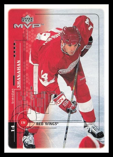 1998-1999 Upper Deck MVP Brendan Shanahan #72 Detroit Red Wings