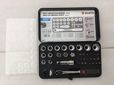 Würth Multi-Durchsteckschlüssel Satz 36-teilig 1/4" 1/2" 3/8" Ratsche 096513036