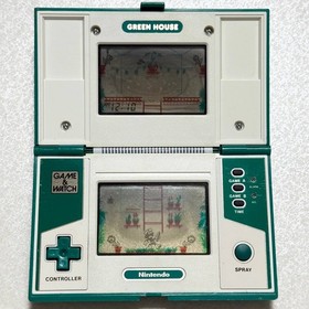 Working item GAME&WATCH GREEN HOUSE GH-54 Nintendo Made in Japan With