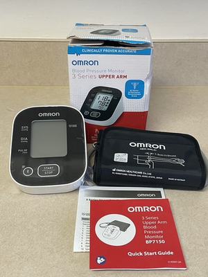 #ad #ad OPEN BOX Omron 3 Series Blood Pressure Upper Arm Monitor BP7150 $39.99