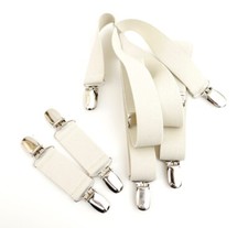  Toddler Kids Adjustable Suspender/Mitten Girl Boy Clip-on Elastic Y-back Braces