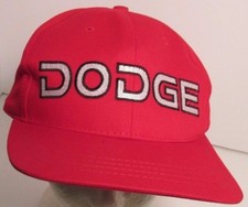 Dodge Hat Grab Life by the Horns Embroidery Strapback USA Made VTG Cap