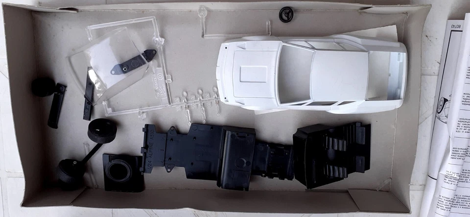 HELLER APLINE A 310 RALLY STARTED KIT 1/24 no hasegawa NICHIMO REVELL NU TAMIYA - Immagine 2 di 2