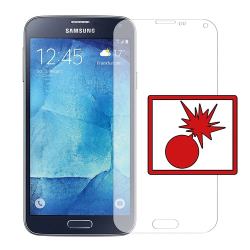 Slabo Armor Screen Protector for Samsung Galaxy S5 Neo (Set of 2) CLEAR "Shockproof"