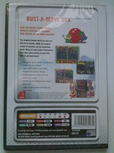 Bust-A-Move 3 DX, PC CD-Rom Game - Picture 2 of 2
