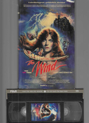 VPS Video Hartbox  Meg Foster  Wings Hauser   THE WIND    VHS Rarität