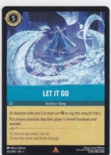 Disney Lorcana The First Chapter Let It Go -Non Foil 163/204