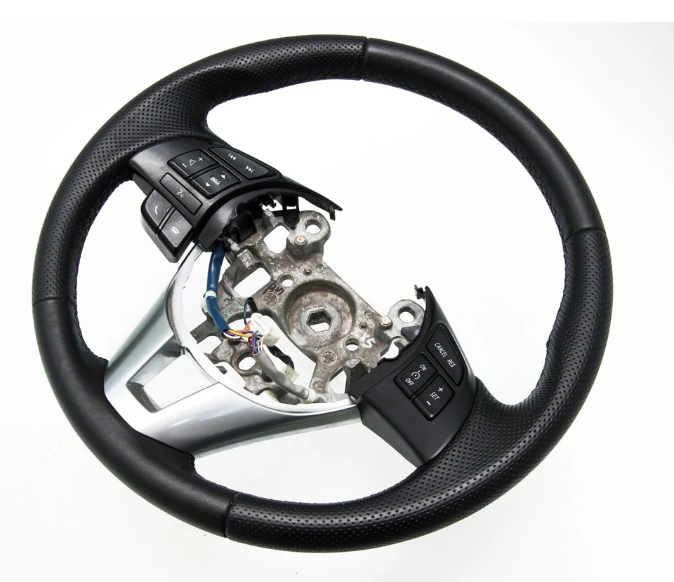 Lenkrad beziehen mit Leder für Mazda CX-5 Bj.2012-2017 NEU LEDER PFI car styling - Bild 4 von 4