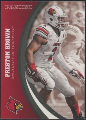 2016 Panini Collegiate Louisville Preston Brown #43