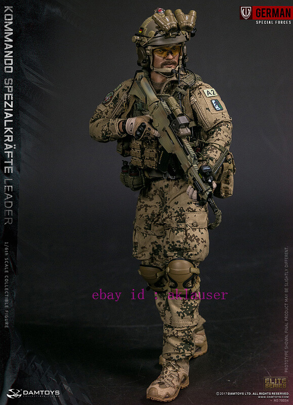 Damtoys 1/6 Dam78054 German Special Forces Ksk (Kommando