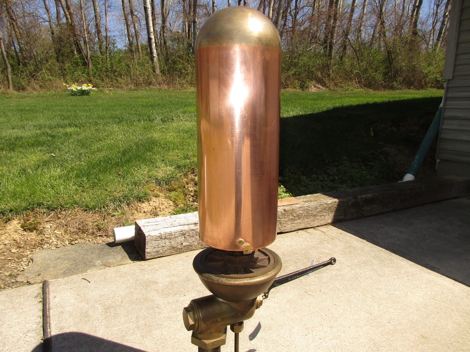 large brass steam whistles eBay