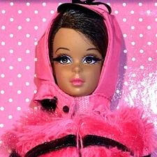 FRANCIE Fuchsia & Fur Reproduction Barbie GOLD LABEL Mattel W3527 NRFB New 💄