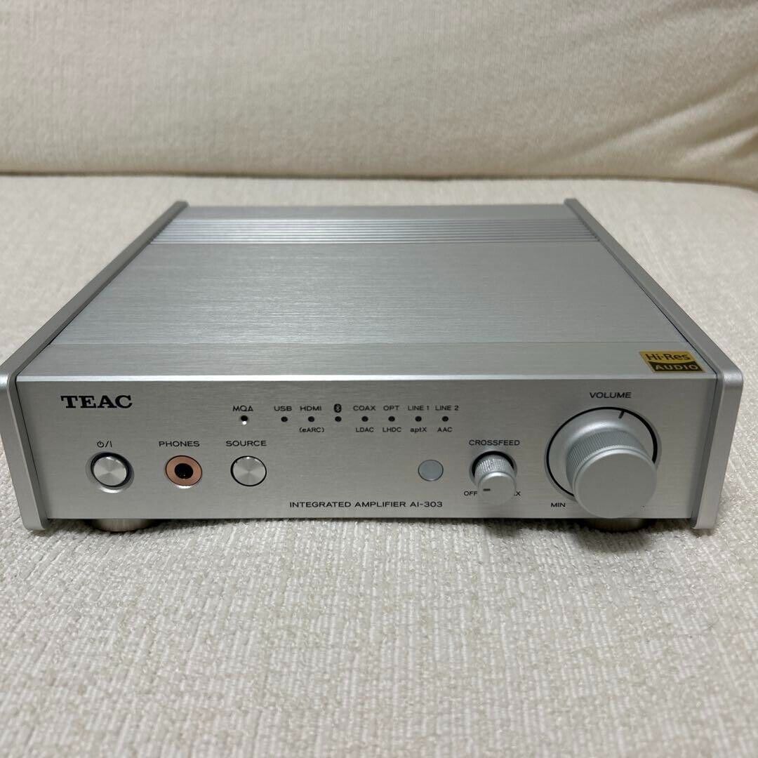 TEAC AI-303-s with accessories DSD/MQA compatible used TEAC AI-303-s with accessories DSD/MQA compatible used