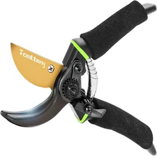Premium Bypass Pruning Shears Heavy Duty Ultra Sharp Hand Pruners Professiona...